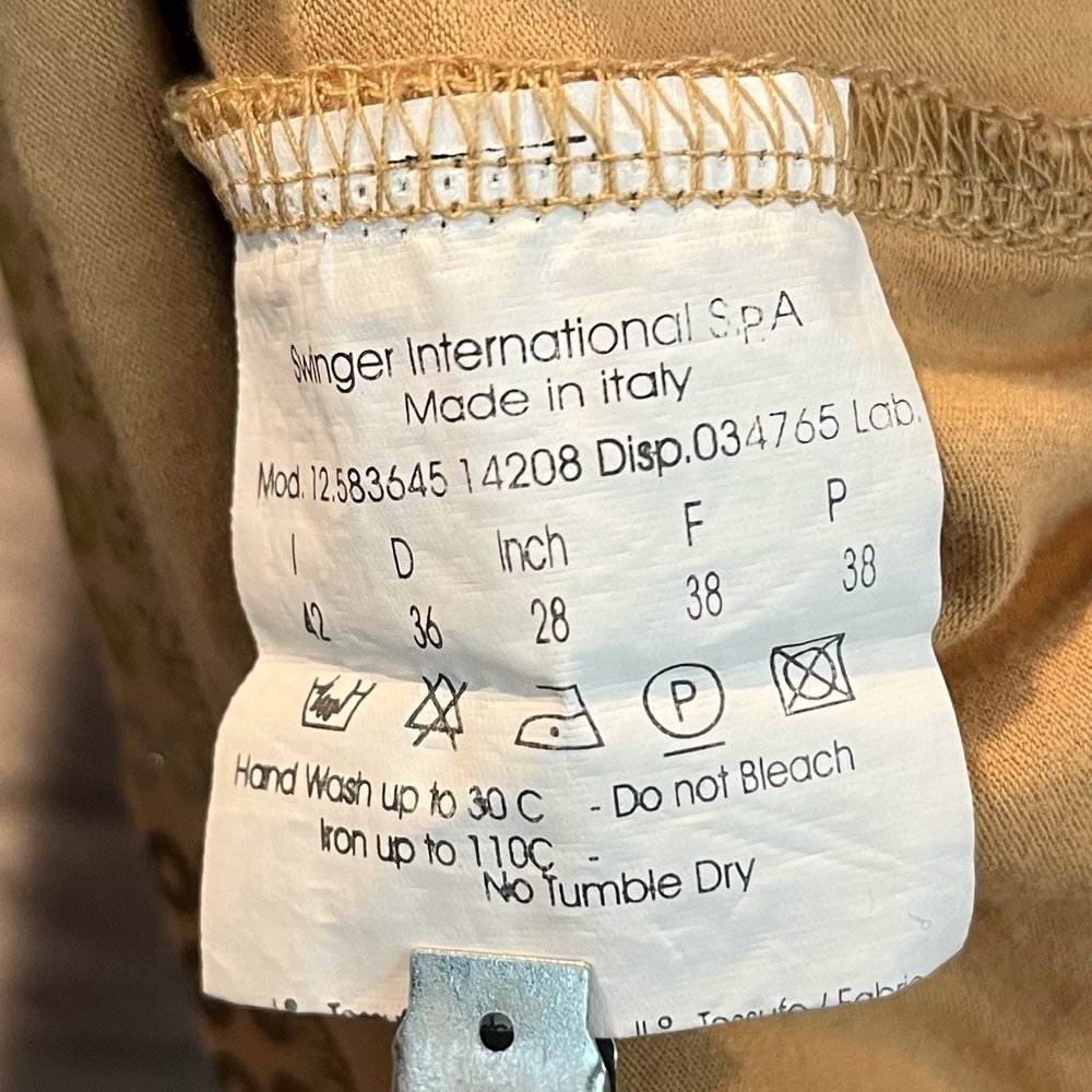 Vintage Fendi Women’s 6 Glittery Union Jacket Fitted Long Sleeve Top (AS IS) - Picture 11 of 12